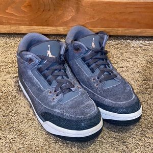 Jordan 3 Anthracite basketball shoes
